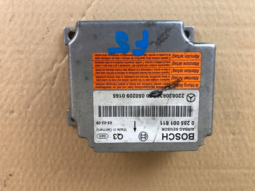 фото №1, Датчик подушка безпеки mercedes-benz оригінальний номер 0285001811