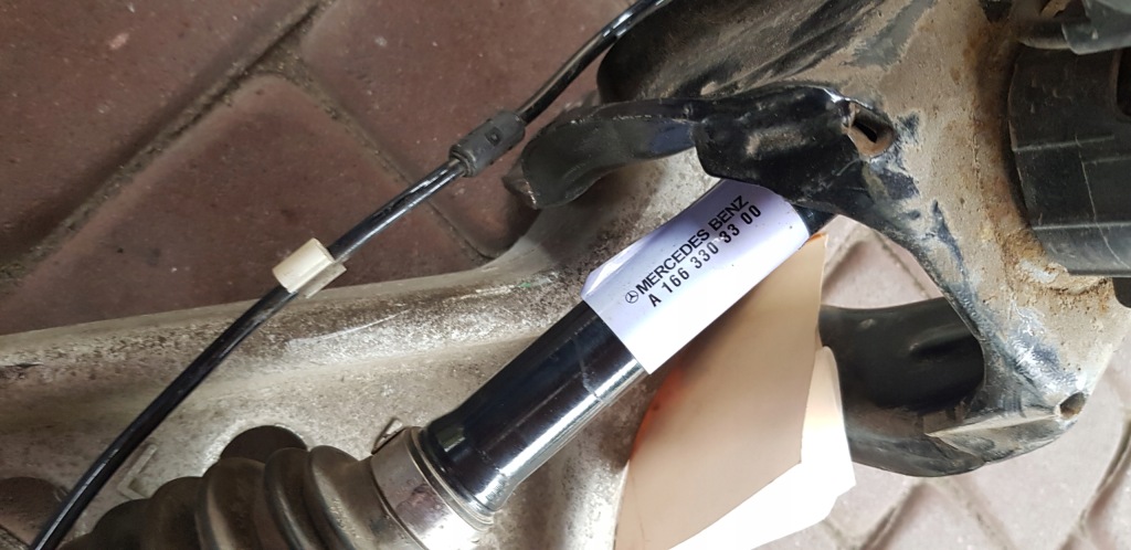 Ml w166 подвеска перед поворотный кулак правое левая с Разборки