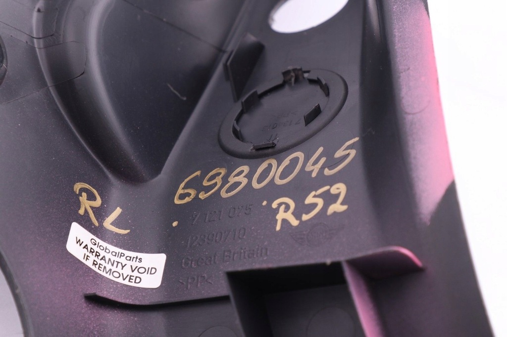 фото №6, Mini cabrio r52 кронштейн полиця багажника ліва