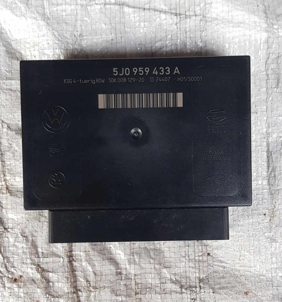 фото №1, Модуль комфорта skoda оригинальный номер 5j0959433a