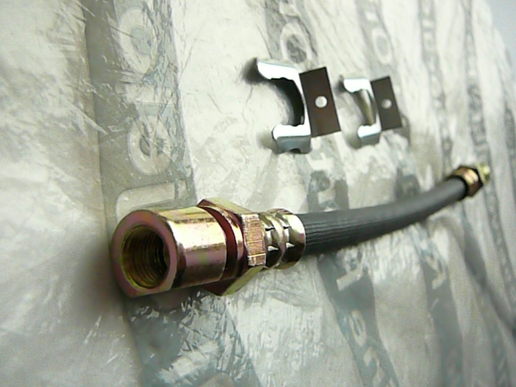 фото №3, Chevrolet aveo kalos шланг гальмівний гнучкий гумовий задня