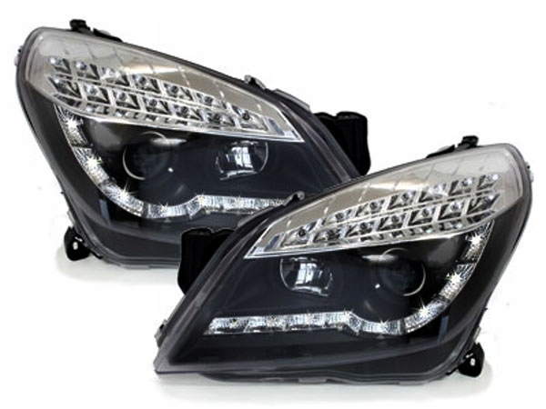 фото №3, Opel astra h 04-10 лампи фари led black h1