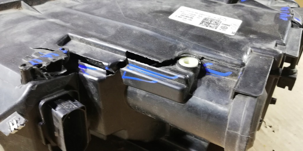 фото №14, Vw polo vi 6 2g1 led лампа правая передняя перед