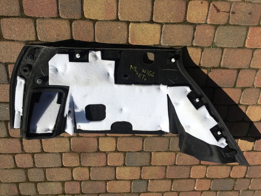 фото №5, Mercedes ml w166 обшивки обшивка багажника a1666900141