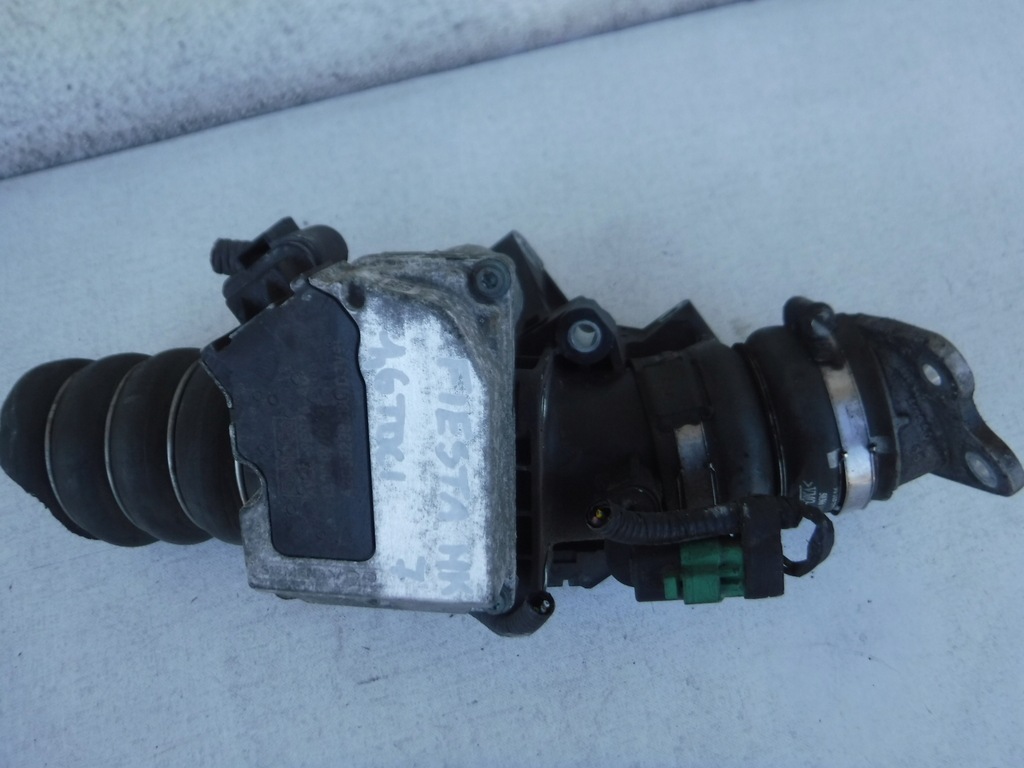 фото №1, Дроссельная заслонка ford fiesta mk7 1.6 tdci