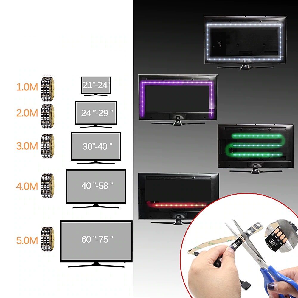 фото №15, 3m волоконно-оптичний кабель el wire led стрічка ремінь амбiєнтне