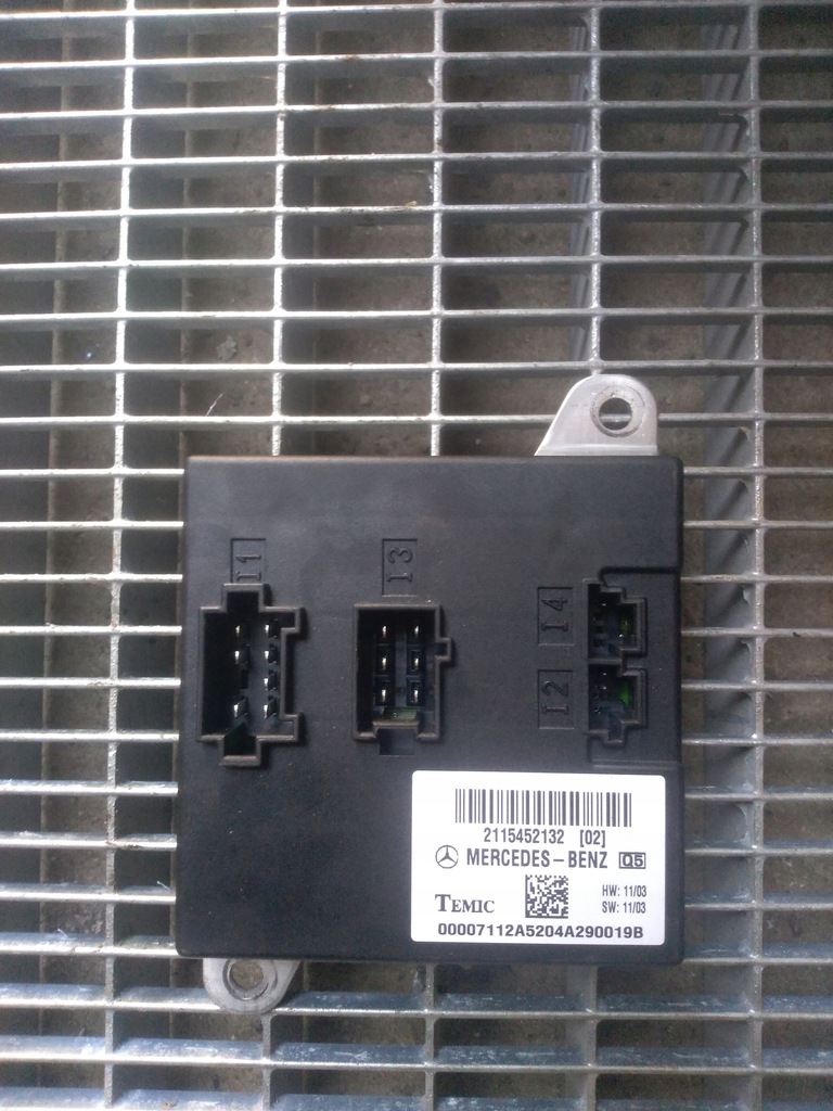 фото №1, Блок управления модуль сиденье w211 2115452132