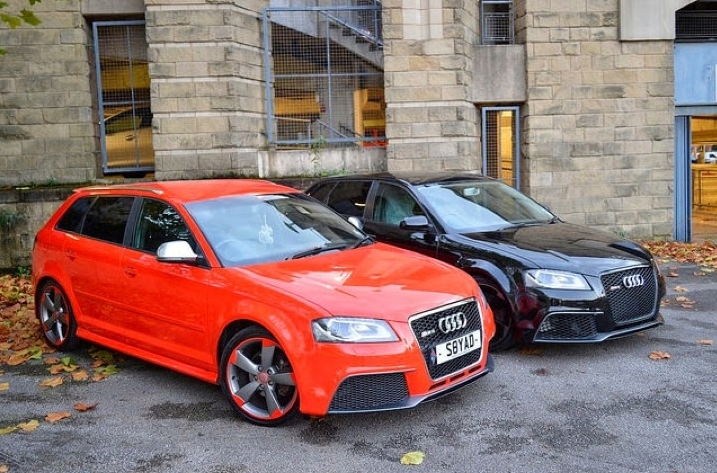 фото №7, Audi a3 8p rs3+ кузов kit бамперы крылья спойлер