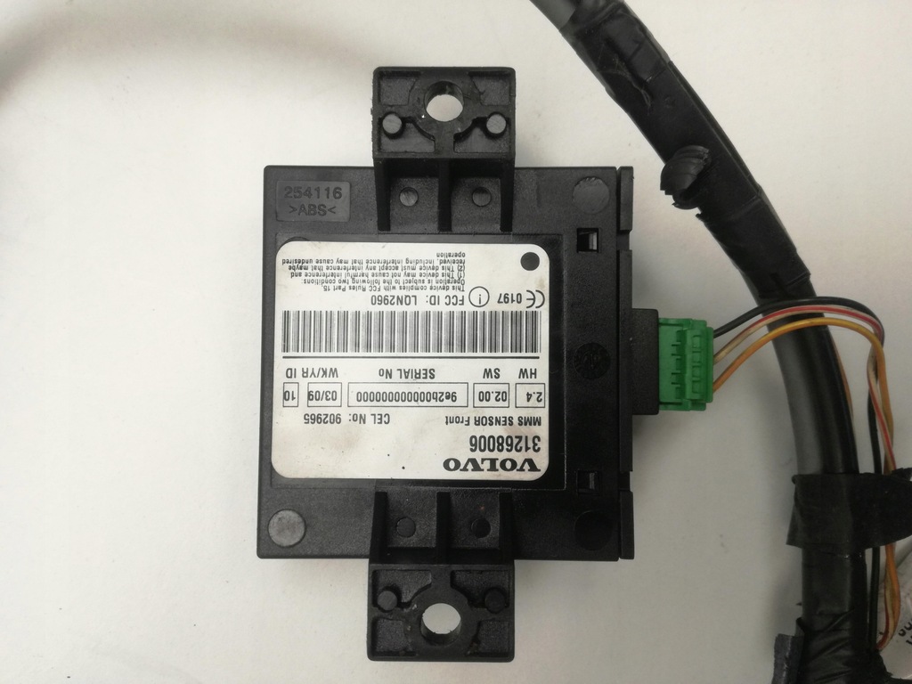 фото №1, 31268006 mms датчик датчик сигнализация volvo c70 2 ii