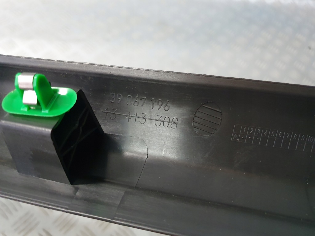 фото №6, Молдинг защита порог левая opel astra k