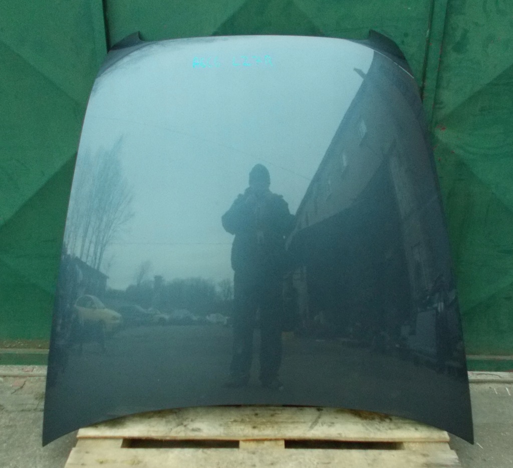 Audi a6 c6 капот кришка двигуна lz7r комплектна Недорого