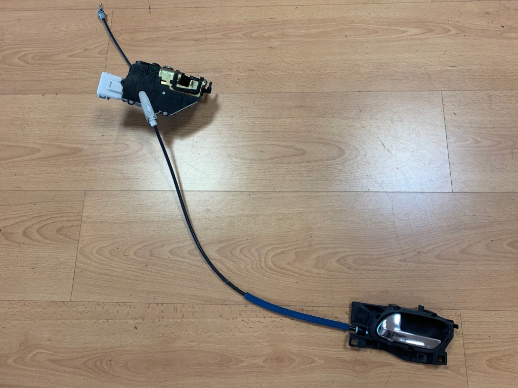 фото №1, Peugeot 407 замок ручка внутрішня лівий задня 6 pin 9659854380