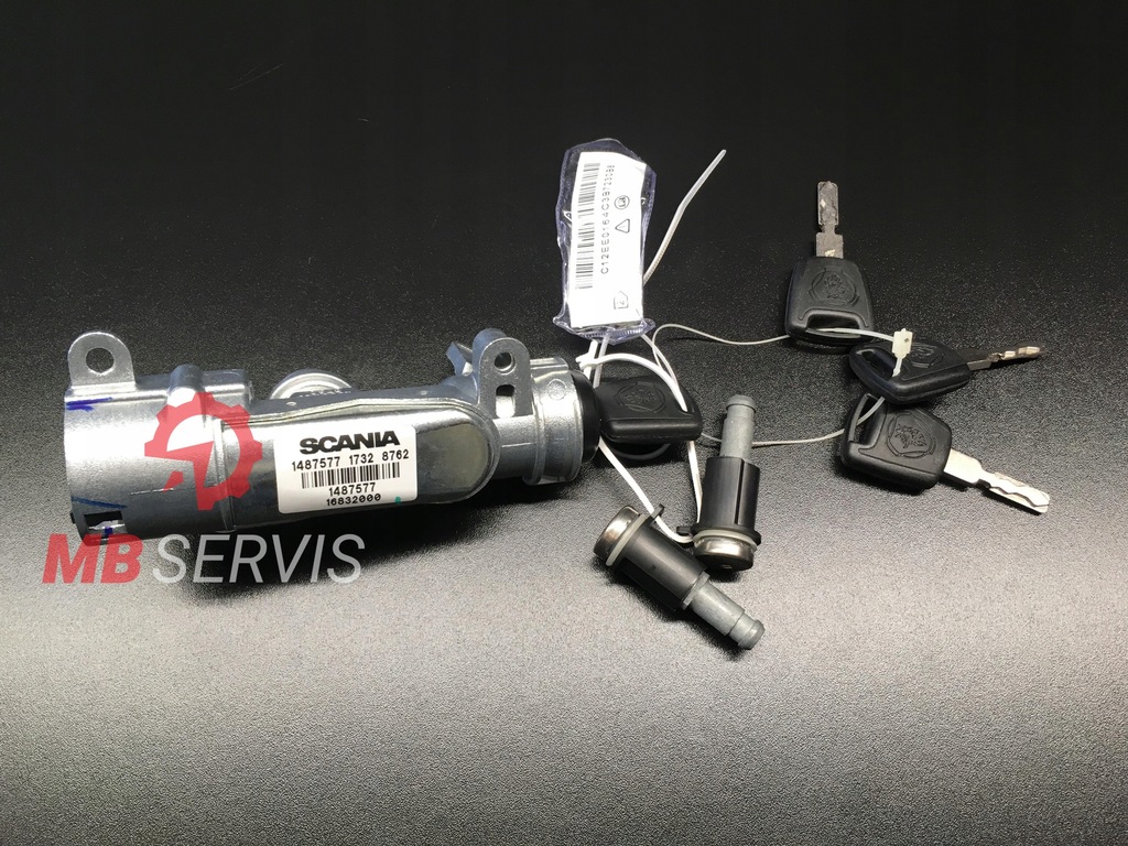 фото №1, Nowa оригинальная замок зажигания scania 1535125