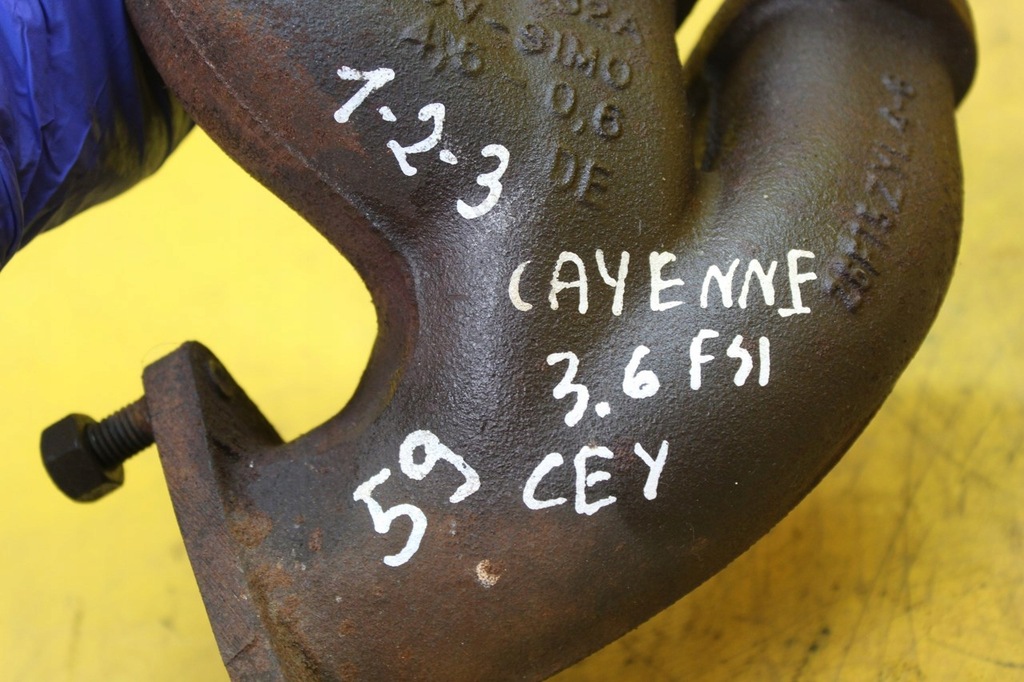 фото №9, Колектор випускний porsche cayenne vw touareg atlas 3.6 fsi cey 03h253032a