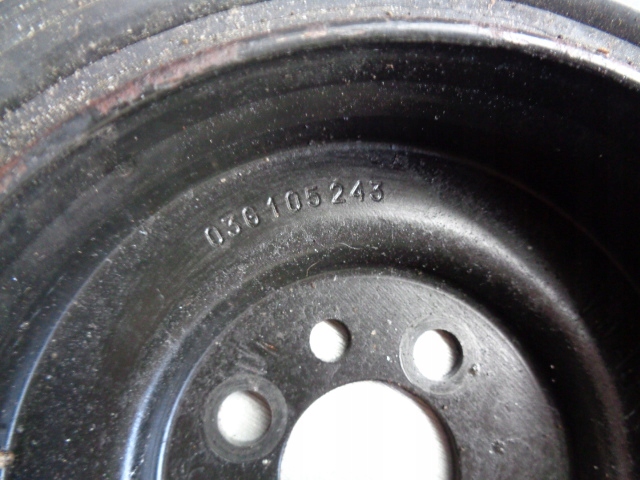 фото №5, Шків seat leon ii altea golf v touran passat b6 2.0tdi 1.9tdi