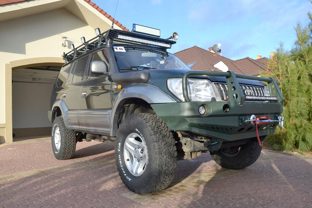 фото №10, Бампер перед металевий toyota land cruiser 90 95