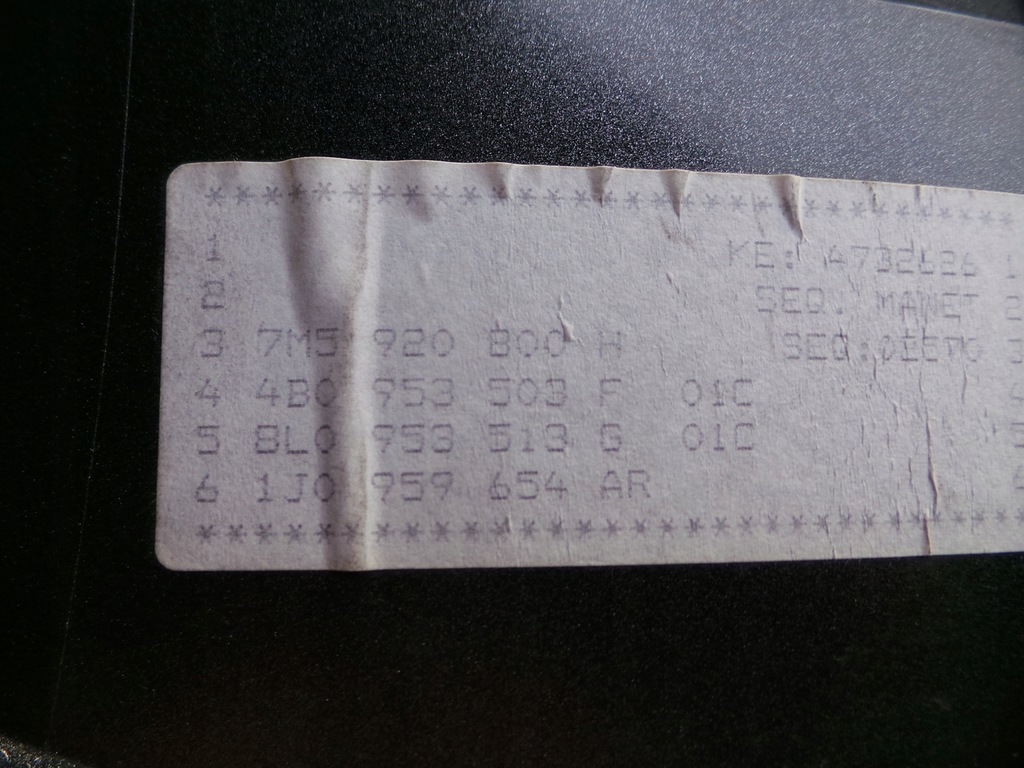 фото №5, Прилади лічильник ford galaxy i lift 1.9 7m5920800h