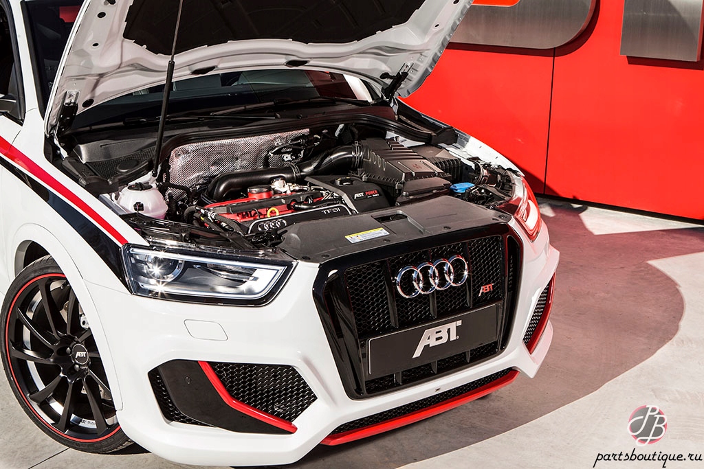 фото №1, Abt audi q3 12-14 молдинг накладка na бампер przed