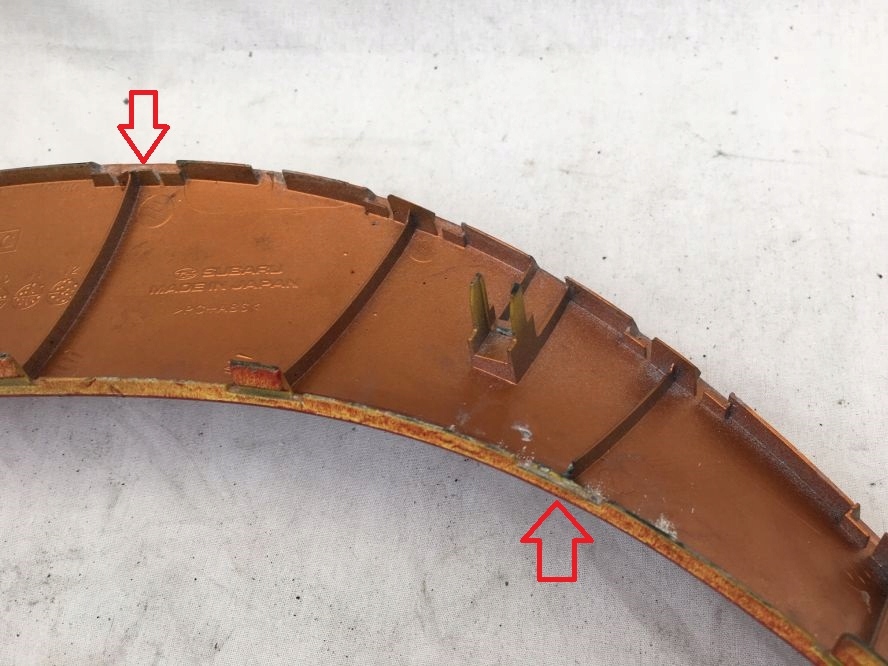 фото №8, Subaru impreza wrx 07-13 молдинг панелі консолі