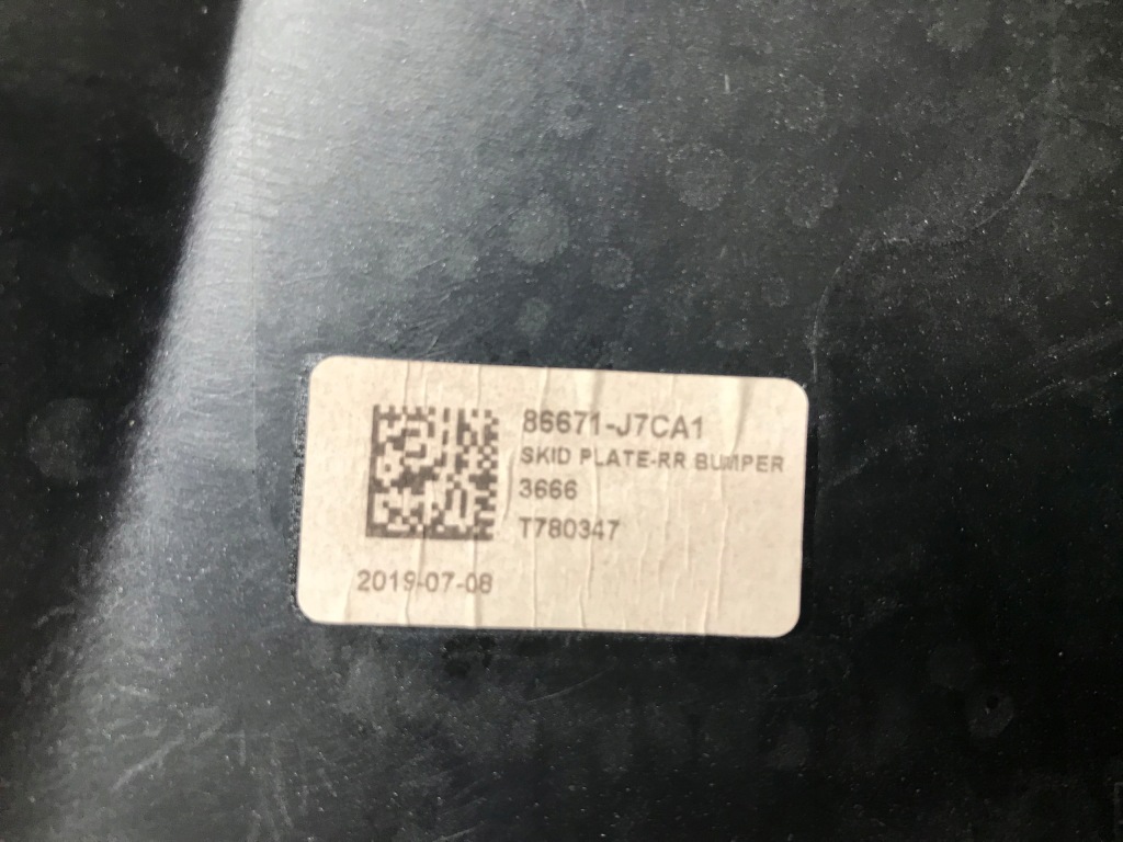 Бампера диффузор спойлер kia xceed x-ceed хром 19 Недорого