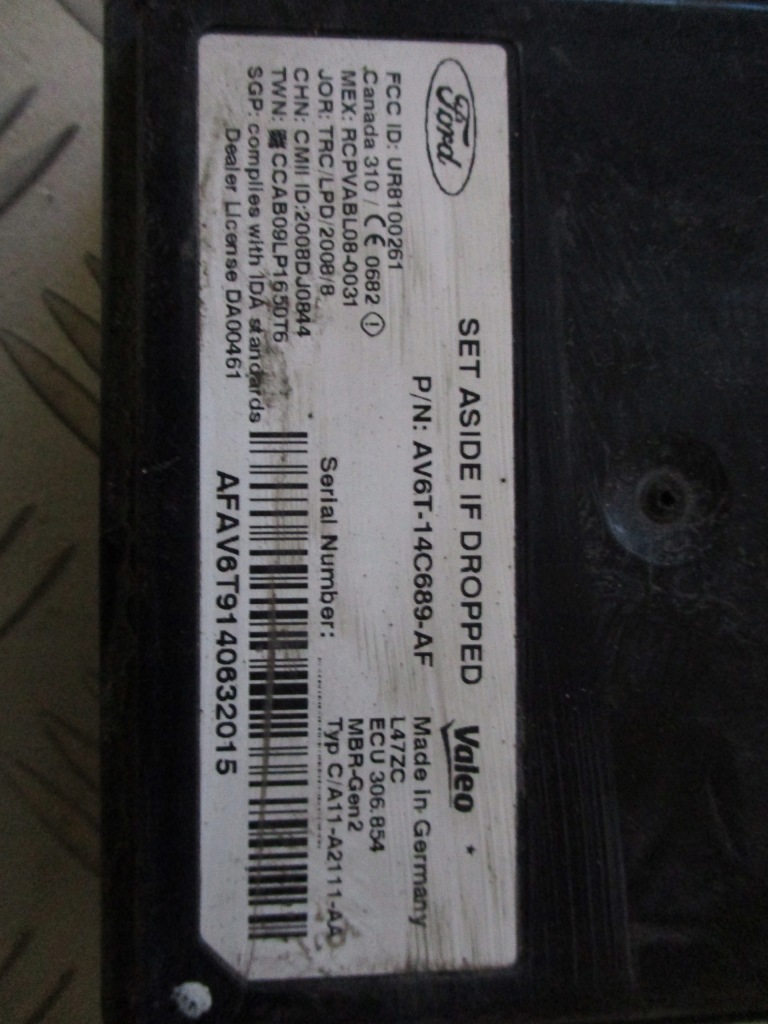 фото №2, Focus mk3 модуль blis av6t14c689af