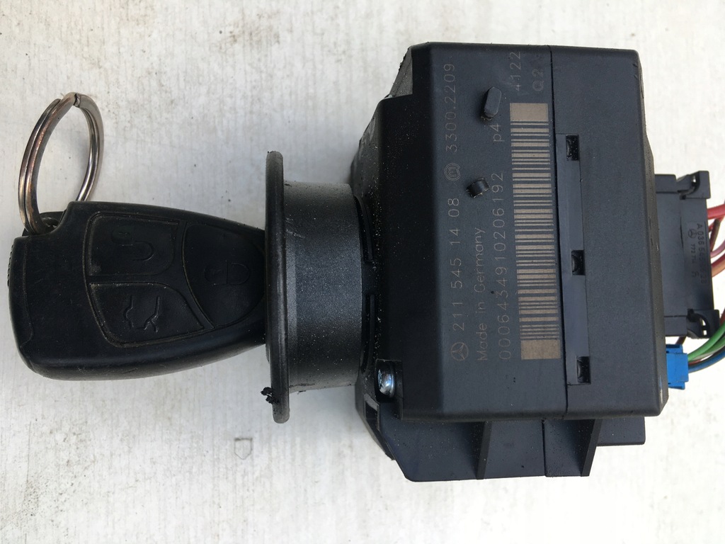 фото №1, Mercedes e w211 замок запалювання ключ a2115451408