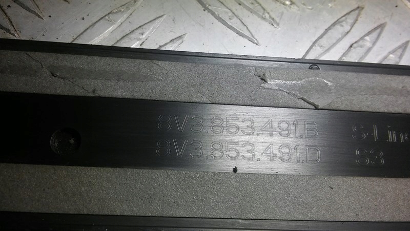 фото №5, Audi a3 8v молдинг порог 8v3853491b