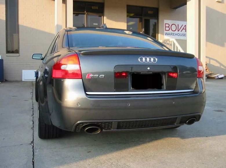 фото №4, Audi a6 c5 sedan rs6 look спойлер спойлер