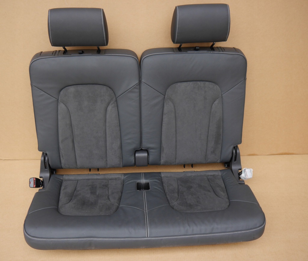 фото №1, Audi q7 4l заднее сиденье задняя сиденье кожа alcantara