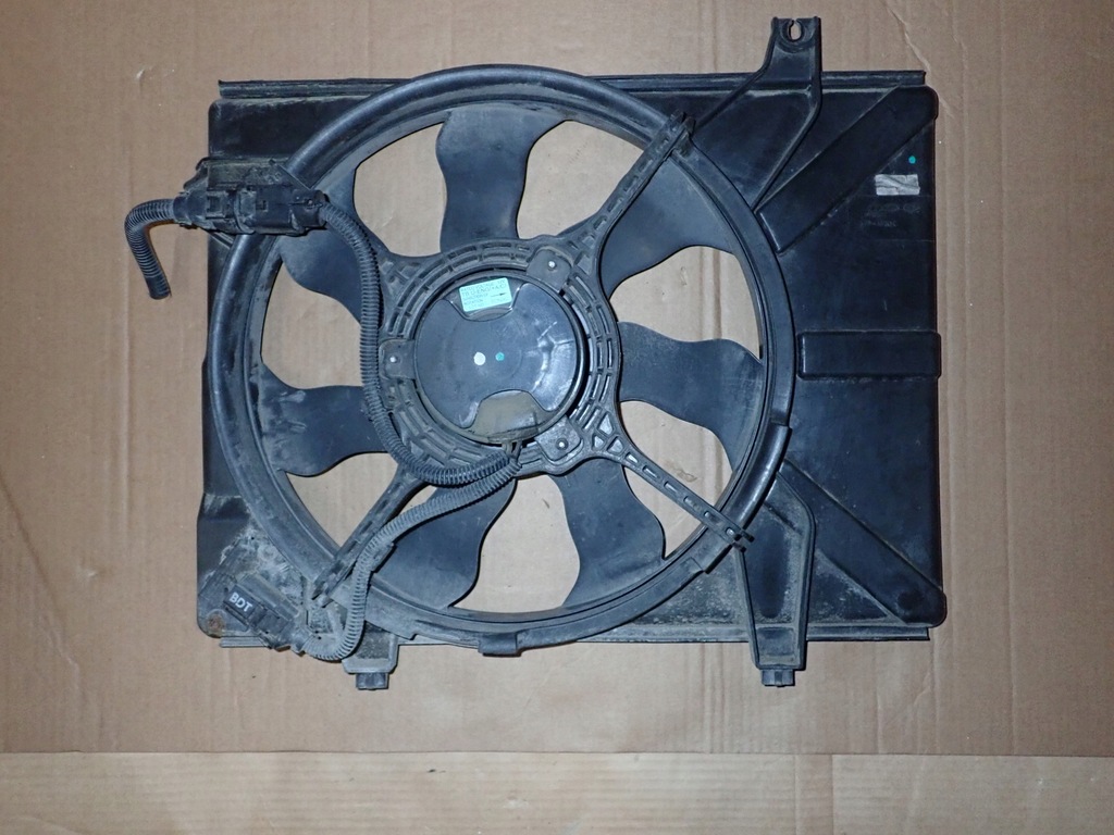 фото №1, Hyundai getz 06- crdi вентилятор радіатора