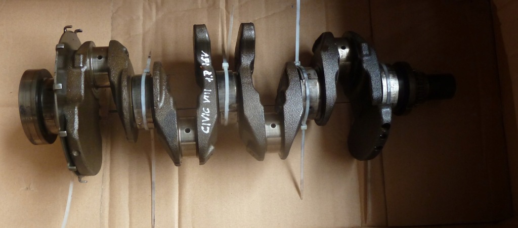 фото №1, Honda civic viii 1.8 16v wał колінчастий двигуна r18a2