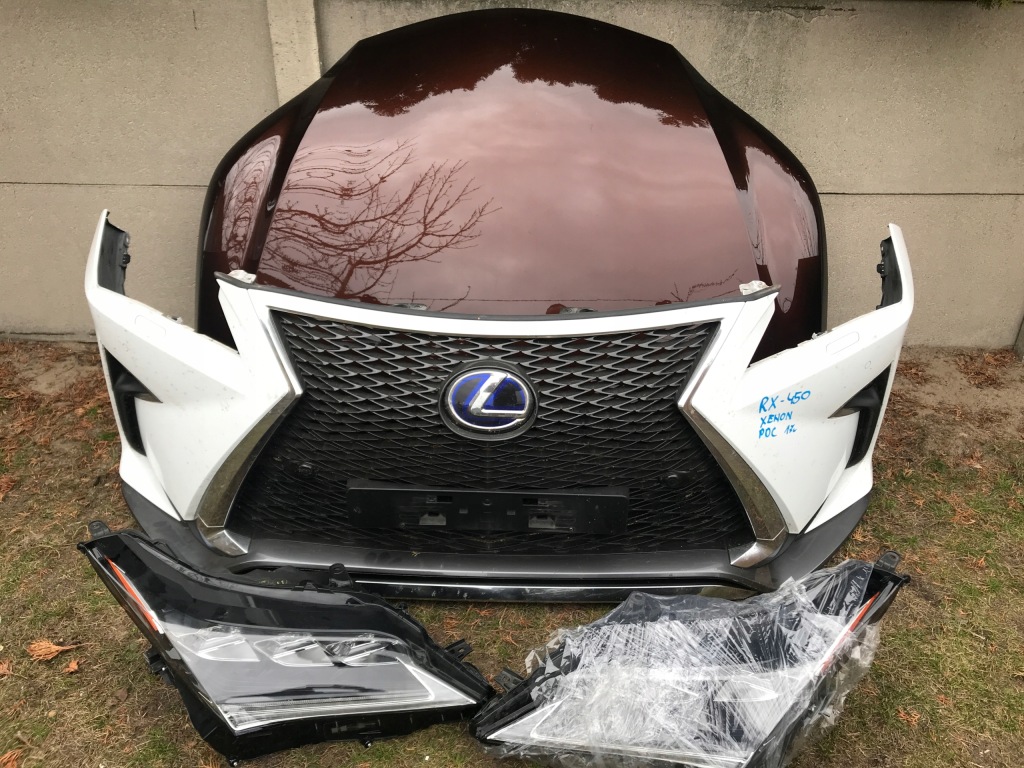 Бампер lexus rx iv 16 17 капот full led Оригинал