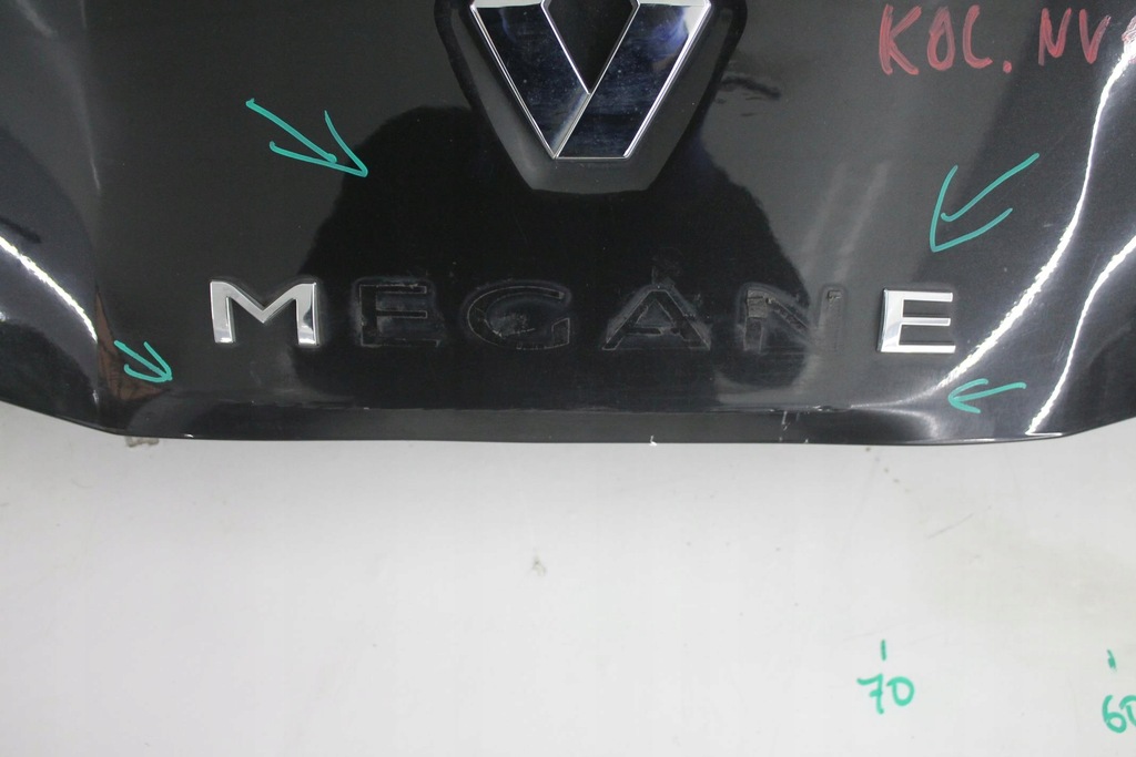 фото №5, Крышка багажника багажника nv676 renault megane iii coupe