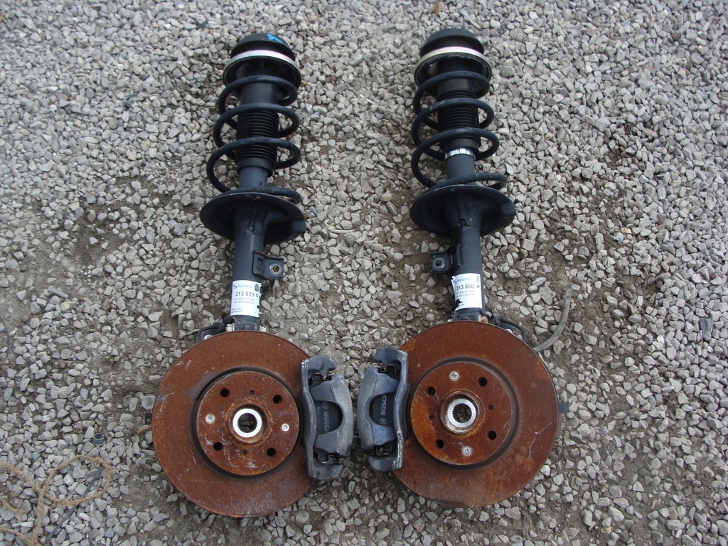 фото №1, Поворотный кулак амортизатор правый splash agila swift mk6