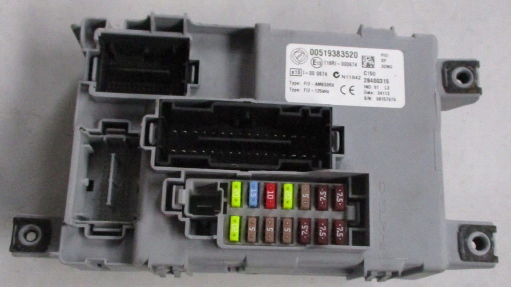 фото №1, Combo d 1.6 cdti коробка модуль bsi 00519383520