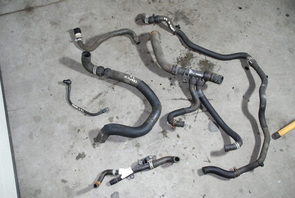 фото №1, Wąż труба wody trafic iii vivaro b 1.6 dci 16r