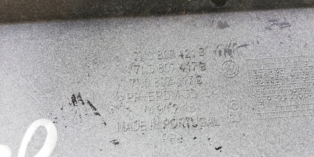 фото №7, Vw sharan seat alhambra 10- 7n бампер задній задня