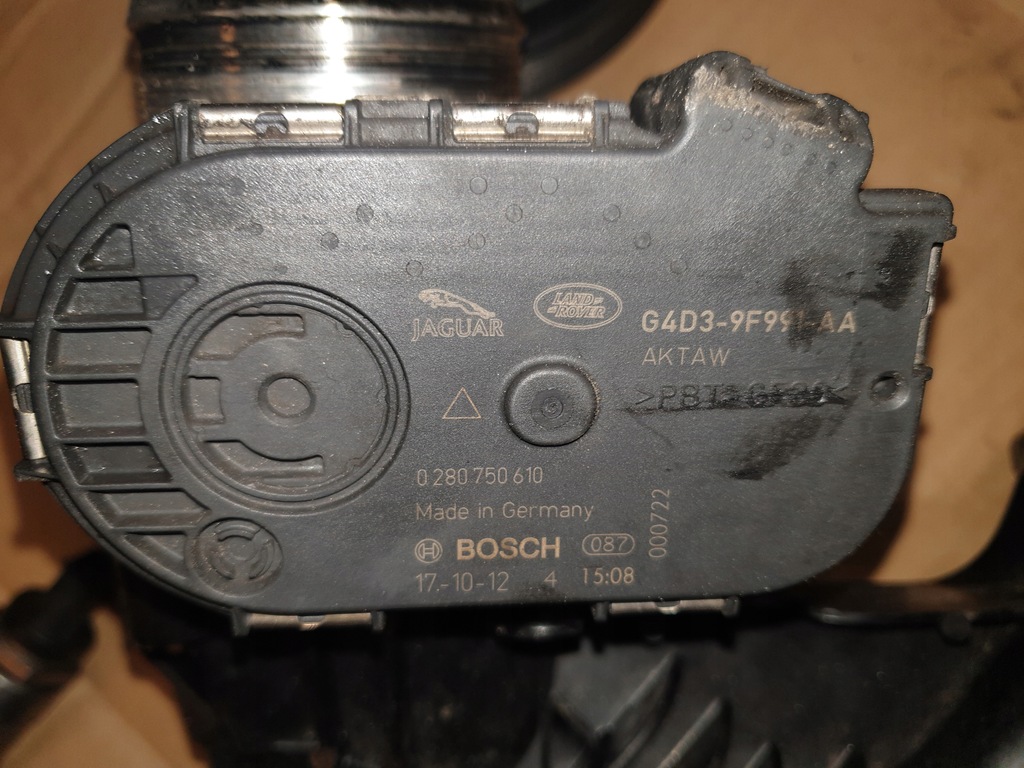 фото №2, Дросельна заслінка discovery sport evoque 15- 2.0 d