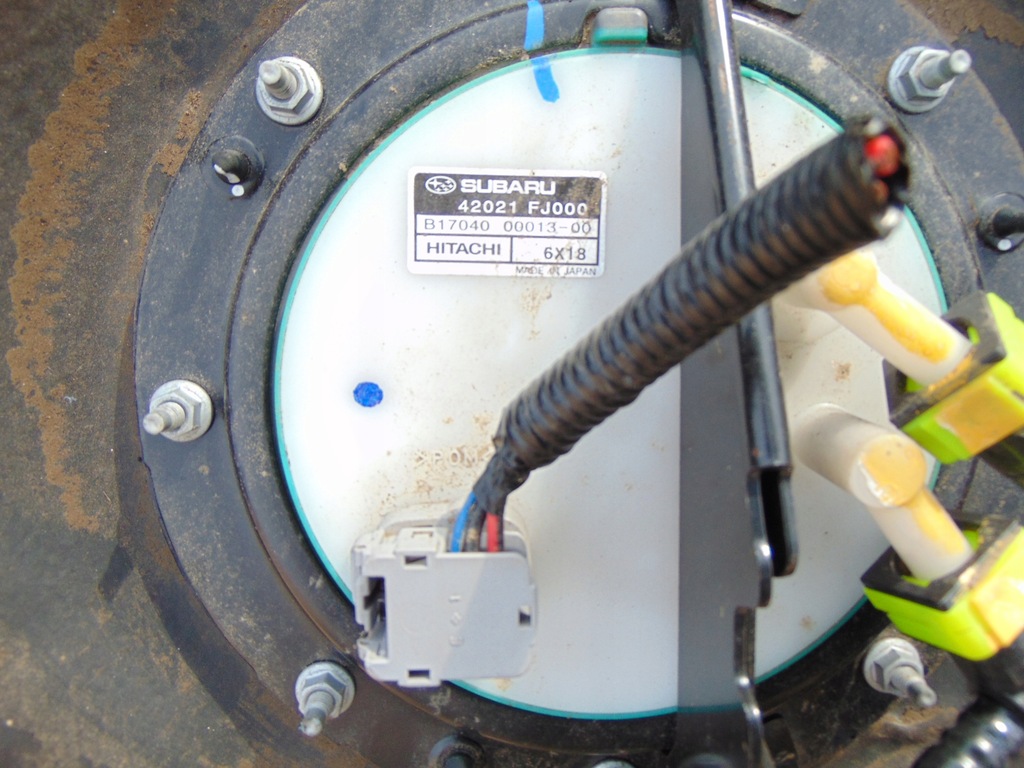 фото №2, Subaru forester бак топлива