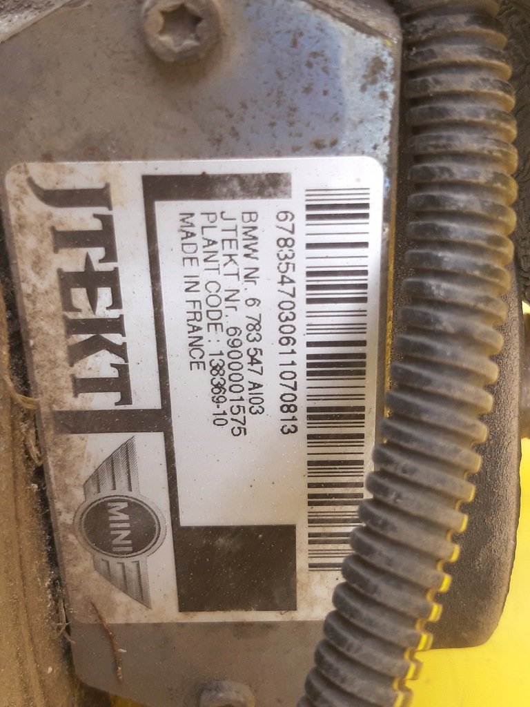 фото №3, Mini cooper one r56 насос усилителя