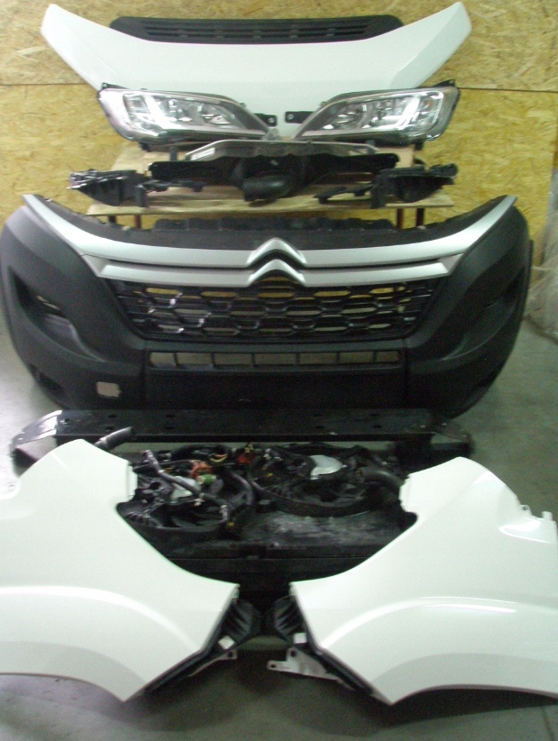 фото №1, Перед kompletny citroen jumper 2018-