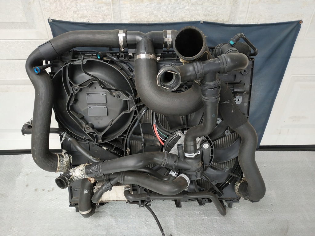 фото №1, Range rover sport l494 3.0 комплект радиатор