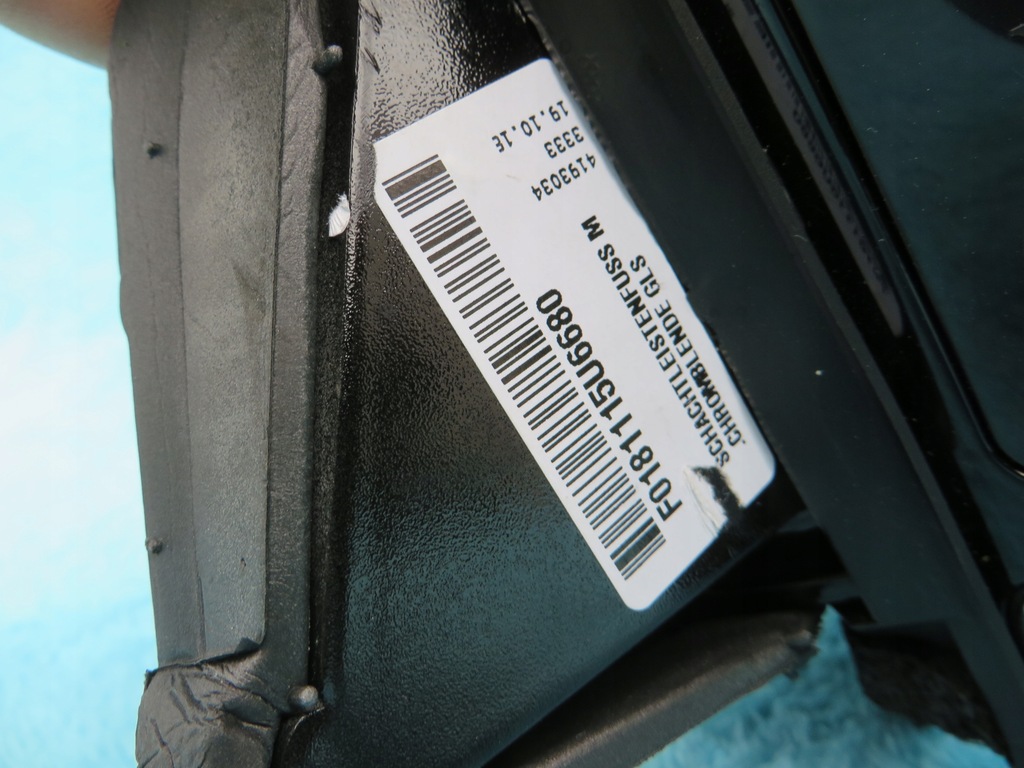 фото №14, Bmw 7 g11 дзеркало ліва хром каркас 9 pin