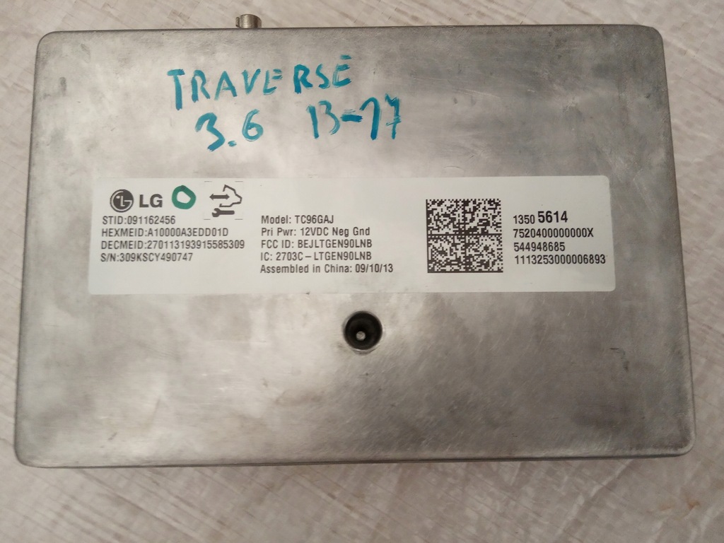 фото №2, Chevrolet traverse 13-17 модуль трансмітер телефону