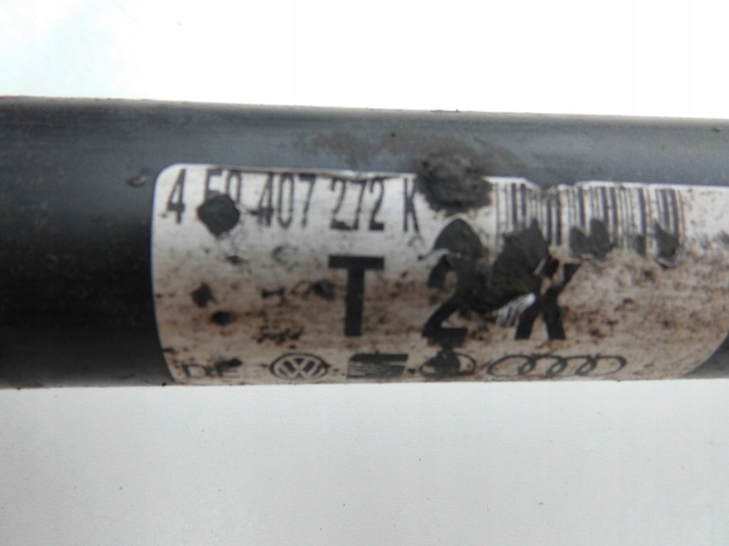 Приводной вал 4f0407272k a6 c6 2.7tdi механическая коробка передач правый  перед Оригинал