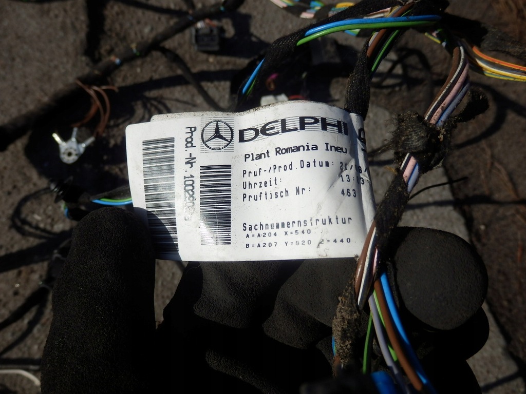 фото №9, Mercedes glk 320 3,0 v6 жгут салона кабины