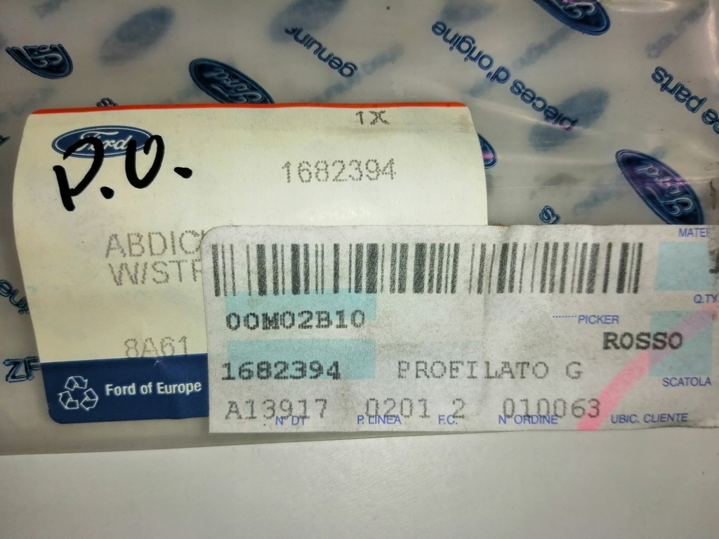 фото №6, Прокладка дверь левых ford fiesta -11 1682394