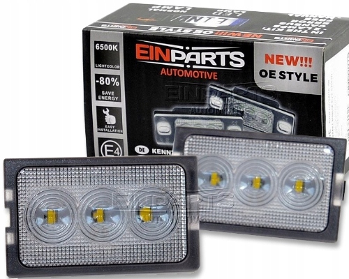 фото №1, Ліхтарі номерного знака led land rover freelander 2 2006-14