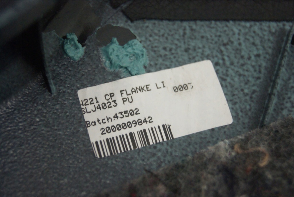 Купить Защита туннель среднего левая обшивка mercedes w221