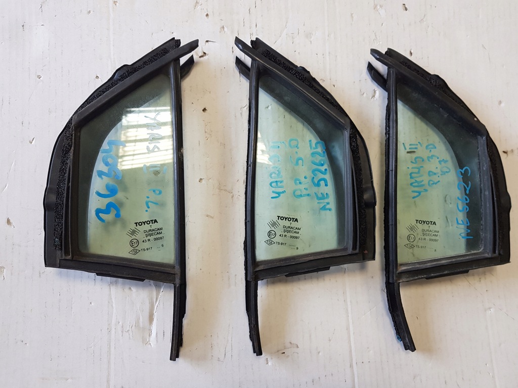 фото №1, Стекло треугольник toyota yaris ii 3/5 дверь перед